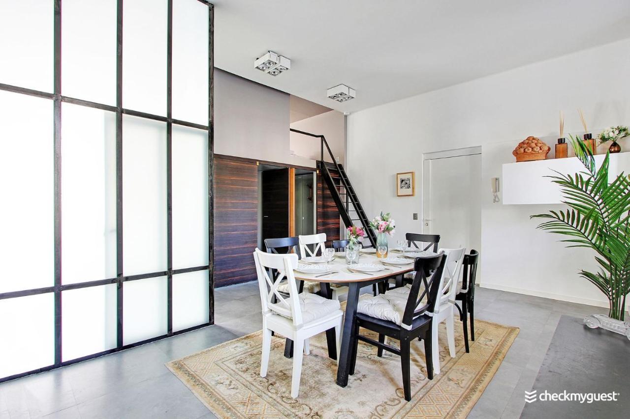 Superbe Loft 2Br - Buttes Chaumont Apartment Paris Ngoại thất bức ảnh